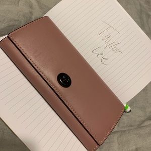 Coach glove tanned wallet